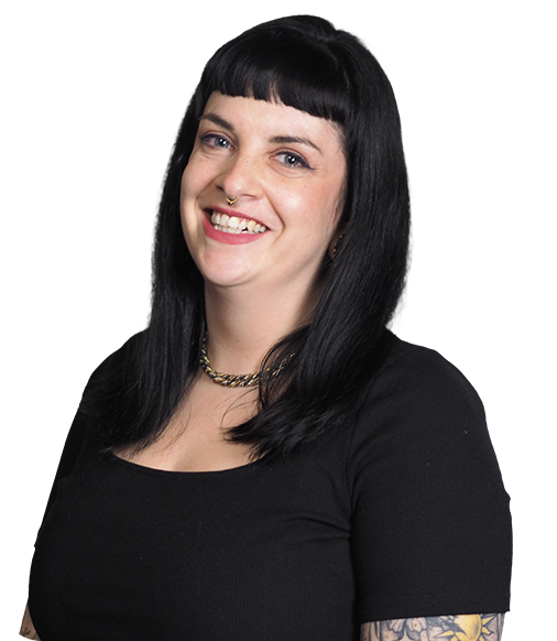 Laura Wieczorek – Projektleitung Auf dem Bild ist Laura Wieczorek, Projektleitung bei Theater Liberi.