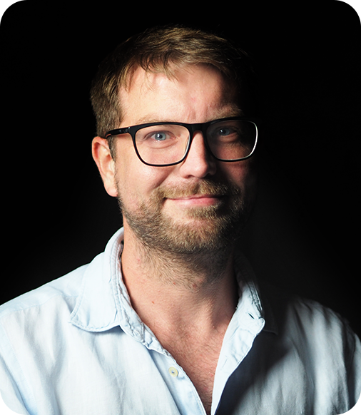 Jörgen Bruder – Projektmanagement Auf dem Bild ist Jörgen Bruder, Projektmanagement bei Theater Liberi.