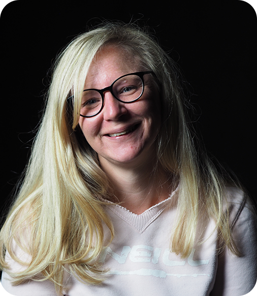 Romy Wollenhaupt – Buchhaltung Auf dem Bild ist Romy Wollenhaupt, Buchhaltung bei Theater Liberi.